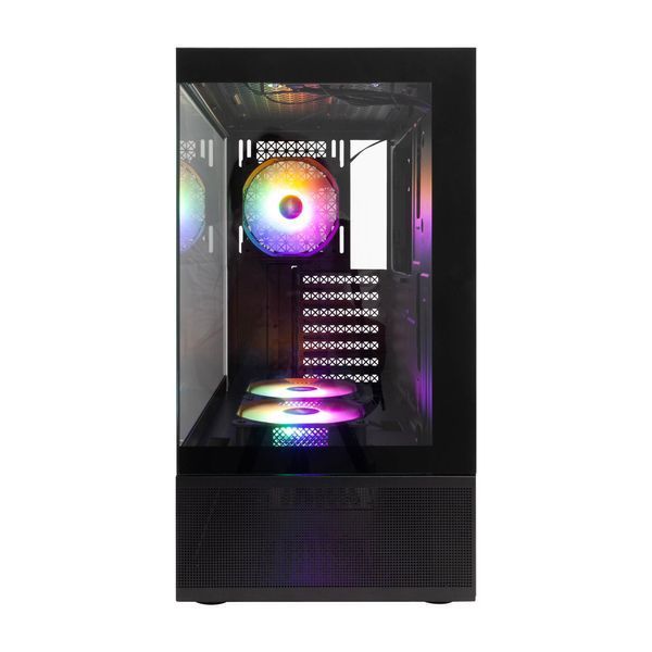 Корпус 1stPlayer Mi7-A-BK-2F7R-1F7 Black без БЖ DC541957 фото