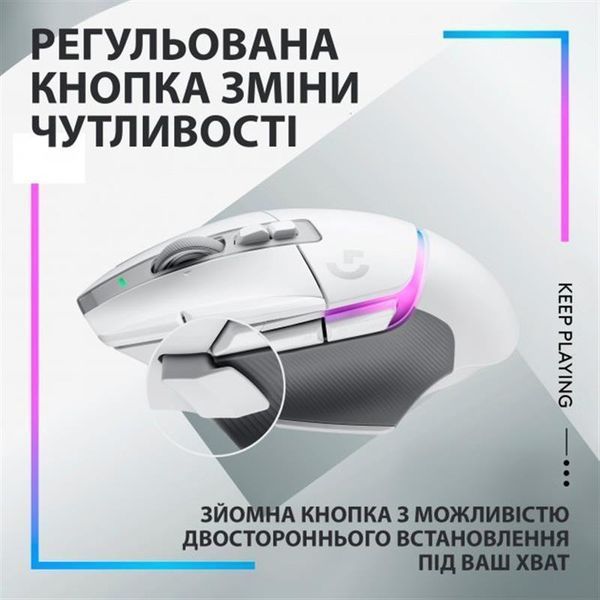 Миша бездротова Logitech G502 X Plus White (910-006171) DC435996 фото