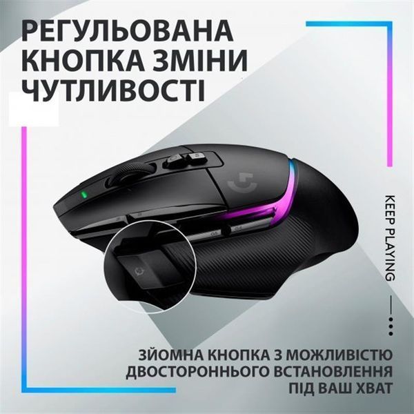 Миша Logitech G502 X Plus Black (910-006162) DC435997 фото