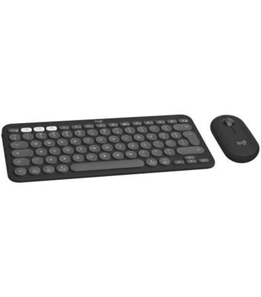 Комплект (клавіатура, миша) бездротовий Logitech Pebble 2 Combo for Mac Graphite (920-012244) DC479774 фото