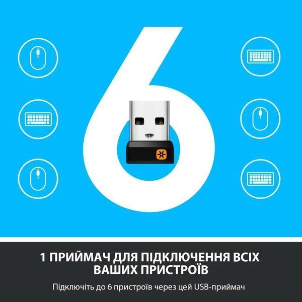 Миша бездротова Logitech M325s Dark Silver (910-006812) DC441405 фото