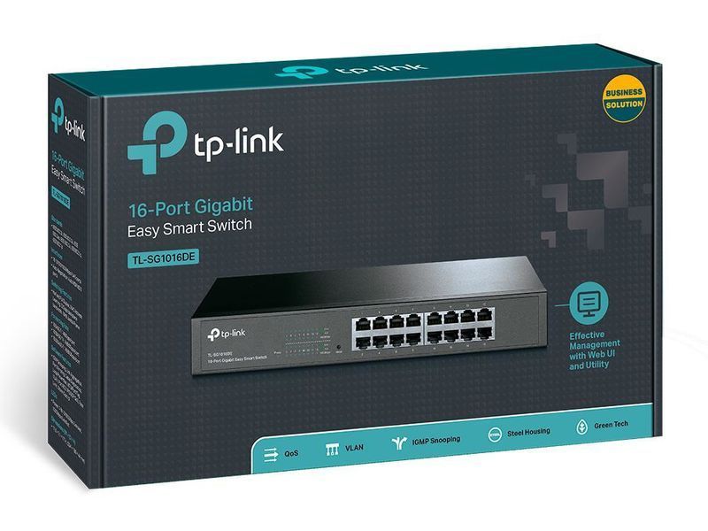 Комутатор TP-LINK 16PORT /1 Gbps (TL-SG1016DE) EL1146117 фото
