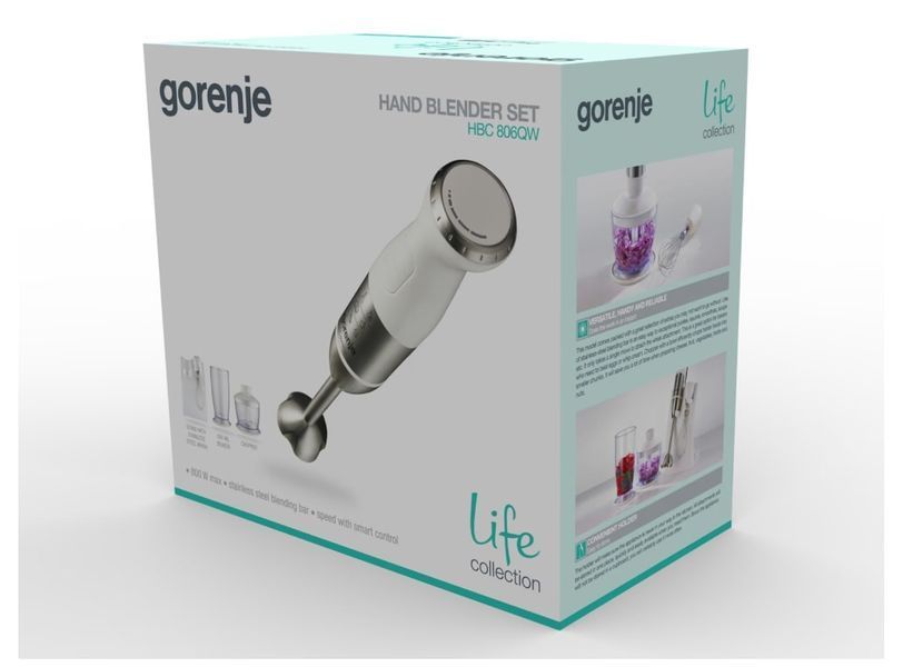 Блендер Gorenje HBC806QW DC388342 фото