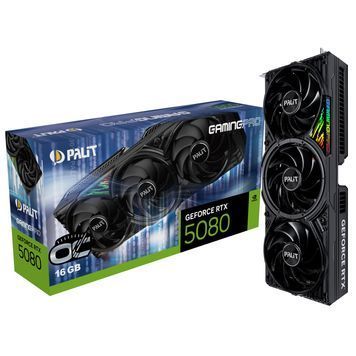 Відеокарта GF RTX 5080 16GB GDDR7 GamingPro OC Palit (NE75080S19T2-GB2031A) DC540420 фото