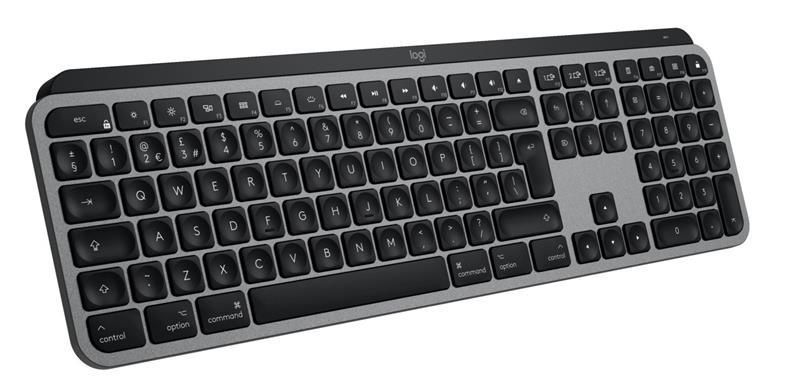 Клавiатура бездротова Logitech MX Keys S for Mac Space Grey (920-011637) DC519662 фото