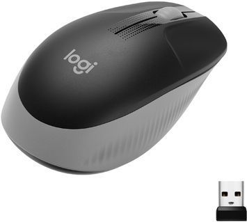 Мышь беспроводная Logitech M190 Wireless Mid Grey (910-005906) DC318033 фото