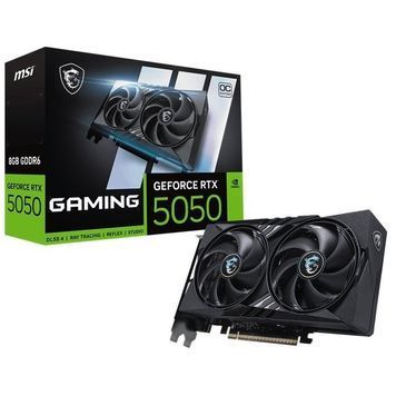 Відеокарта GF RTX 5050 8GB GDDR6 Gaming OC MSI (GeForce RTX 5050 8G GAMING OC) DC561253 фото