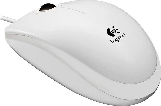 Миша Logitech B100 White (910-003360) DC53775 фото