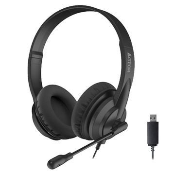 Гарнiтура A4Tech HU-10 Black DC396855 фото