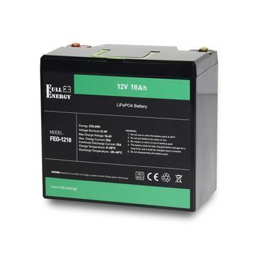 Акумуляторна батарея Full Energy FEG-1218 12V 18AH (FEG-1218) LiFePO4 DC514591 фото