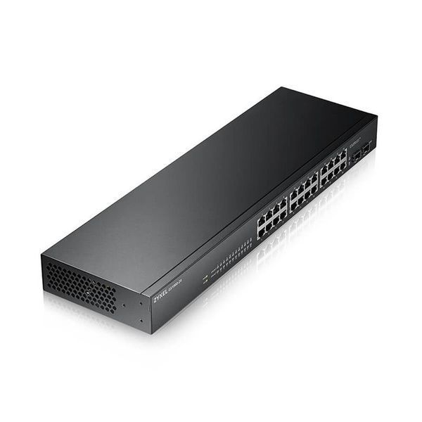 Коммутатор ZYXEL GS1900-24 (GS1900-24-EU0102F) (24xGE, 2хSFP, бесшумный, WebSmart) DC427287 фото