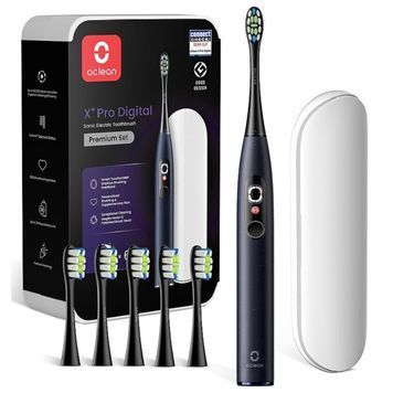 Умная зубная электрощетка Oclean X Plus Pro Digital Blue (6970810556186) DC586866 фото