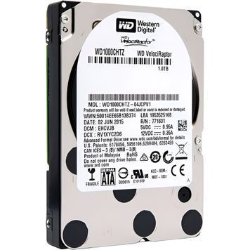 Накопитель HDD 3.5" SATA 1.0TB WD VelociRaptor 10000rpm 64MB (WD1000CHTZ) DC106814 фото