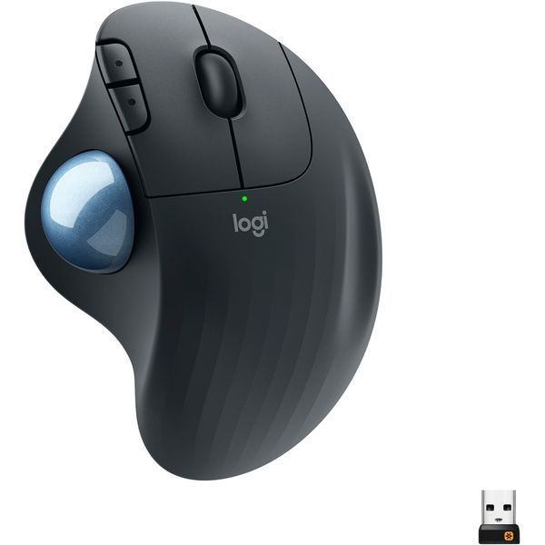 Миша бездротова Logitech Ergo M575 Mouse Graphite (910-006221) DC453987 фото