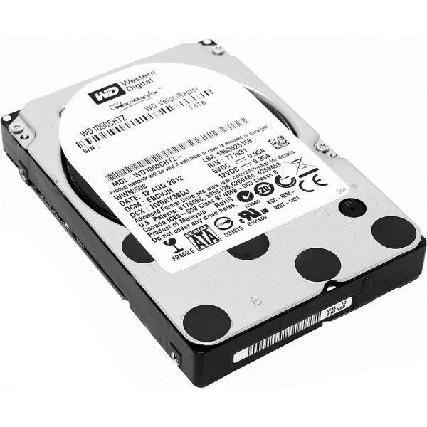 Накопитель HDD 3.5" SATA 1.0TB WD VelociRaptor 10000rpm 64MB (WD1000CHTZ) DC106814 фото