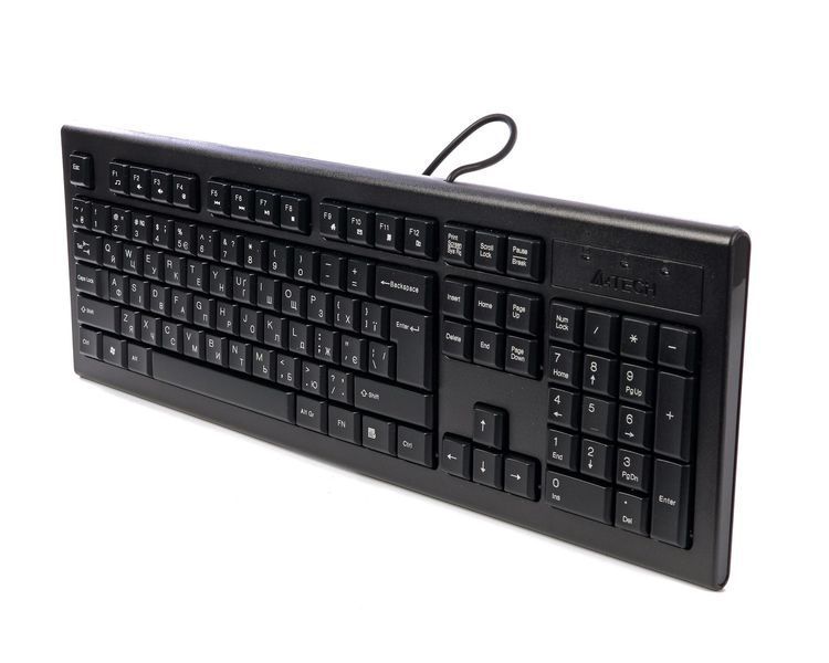 Клавіатура A4Tech KR-85 USB Black DC126786 фото
