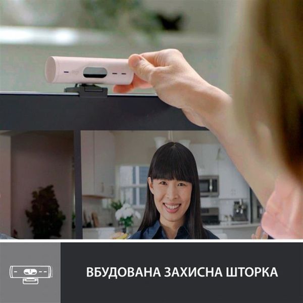 Веб-камера Logitech Brio 500 Rose (960-001421) DC453740 фото