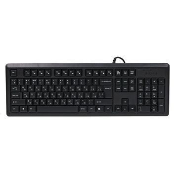 Клавіатура A4Tech KR-92 Black DC234296 фото