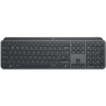 Клавиатура беспроводная Logitech MX Keys Advanced for Business Wireless Illuminated UA Graphite (920-010251) DC466791 фото