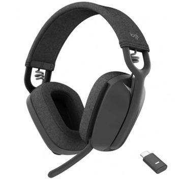 Bluetooth-гарнитура Logitech Zone Vibe Wireless MS Graphite (981-001157) DC467188 фото