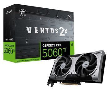 Видеокарта MSI GeForce RTX5060 Ti VENTUS 2X 16G OC PLUS (V535-005) IT763 фото