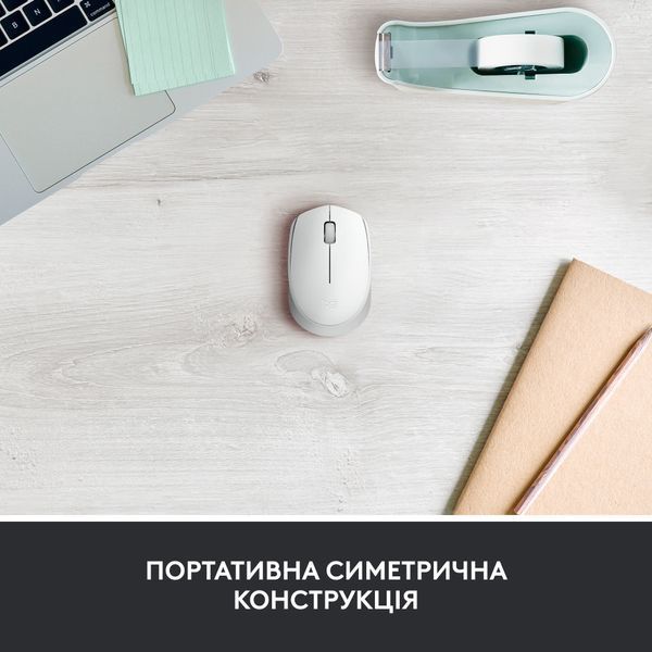 Миша бездротова Logitech M171 Off-White (910-006867) DC454012 фото