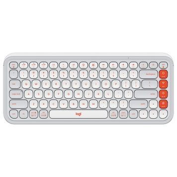 Клавиатура беспроводная Logitech Pop Icon Keys Off White (920-013072) DC530336 фото
