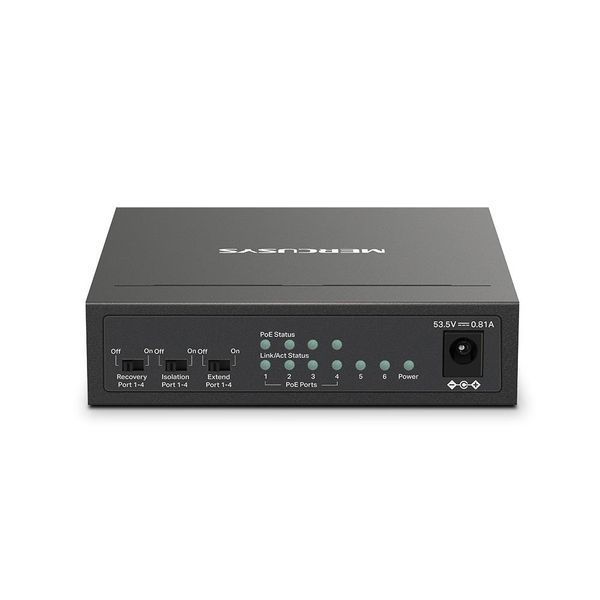 Комутатор MERCUSYS 6PORT /100 Mbps (MS106LP) EL1423572 фото