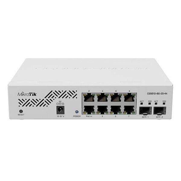 Коммутатор MikroTik CSS610-8G-2S+IN DC325063 фото