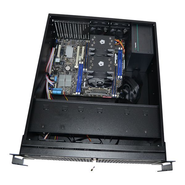 Сервер двопроцесорний PowerUp Rack 4U #77 Xeon E5 2680 v4 x2/64 GB/SSD 512GB х2 PU140077 фото