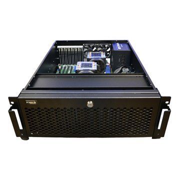 Сервер двопроцесорний PowerUp Rack 4U #109 Intel Xeon Platinum 8270 x2/256 GB/SSD 1TB х2 PU140109 фото