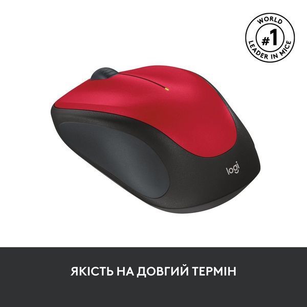 Миша бездротова Logitech M235 Red (910-002496) DC146063 фото