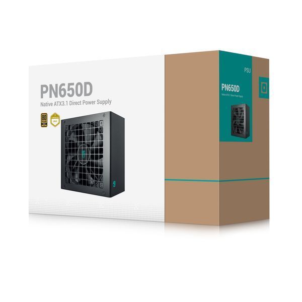 Блок живлення DeepCool GamerStorm PN650D 650W (R-PN650D-FC0B-JGEU-V2) DC554047 фото