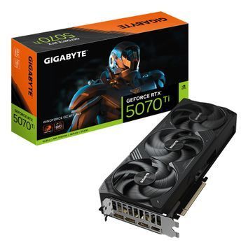 Відеокарта GIGABYTE GF RTX 5070 Ti 16GB GDDR7 GV-N507TWF3OC-16GD (GV-N507TWF3OC-16GD 1.0) EL1434456 фото