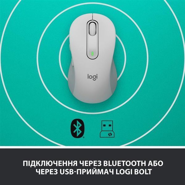 Мышь беспроводная Logitech Signature M650 L Off-White (910-006238) DC395286 фото