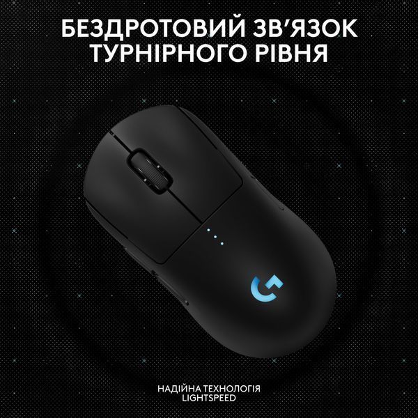 Миша бездротова Logitech G Pro 2 Lightspeed Black (910-007295) DC530350 фото
