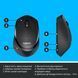 Миша бездротова Logitech M330 Silent Plus Black (910-004909) DC164729 фото 9