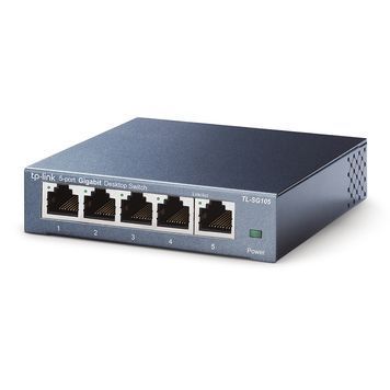 Коммутатор TP-Link TL-SG105 (5хGE, настольный, металл) DC70452 фото