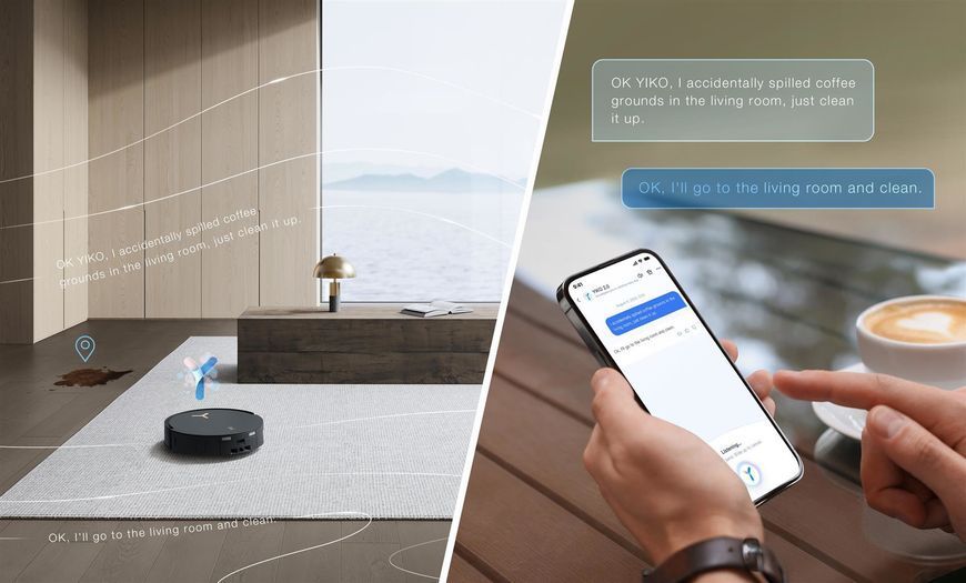 Робот-пилосос Ecovacs Deebot X8 Pro Omni (DEX56) Black DC551869 фото