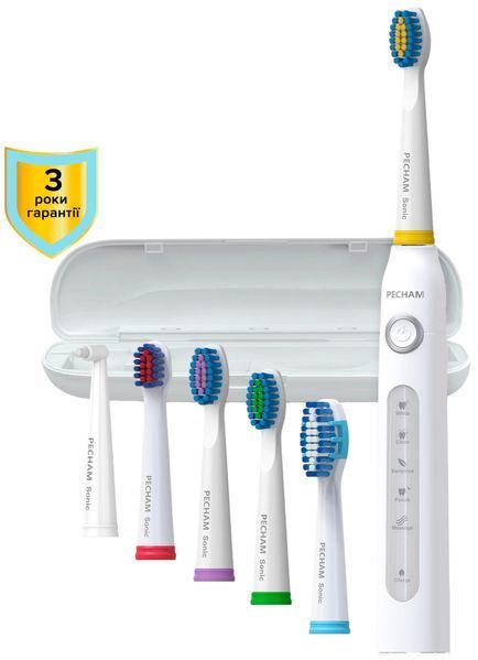 Электрическая зубная щетка Pecham Travel PC-081 White DC522240 фото